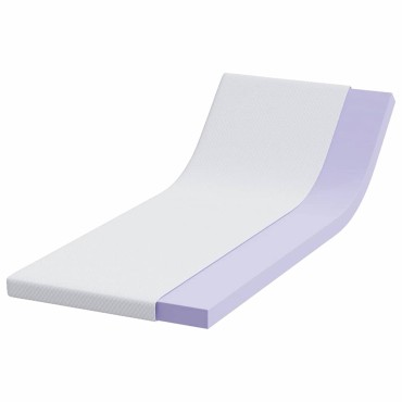 vidaXL Στρώμα μνήμης 80 x 200 cm Thick Μαλακό Ύφασμα-100% πολυέστερ