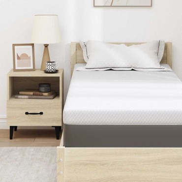 vidaXL Στρώμα μνήμης 80 x 200 cm Thick Μαλακό Ύφασμα-100% πολυέστερ