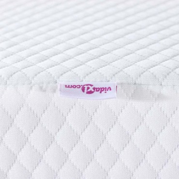 vidaXL Στρώμα μνήμης 80 x 200 cm Thick Μαλακό Ύφασμα-100% πολυέστερ