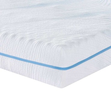 vidaXL Στρώμα Μέτρια σκληρό 70x200cm Λευκό 1 τεμ. - Μονό