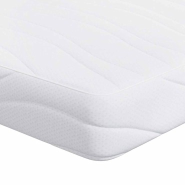 vidaXL Στρώμα Μέτριο 90x190cm Λευκό 1 τεμ. - Μονό