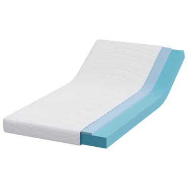 vidaXL Στρώμα Μέτριο 90x190cm Λευκό 1 τεμ. - Μονό