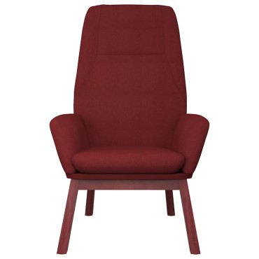vidaXL Πολυθρόνα Relax Μπορντό Υφασμάτινη 70x77x94cm 1 τεμ.