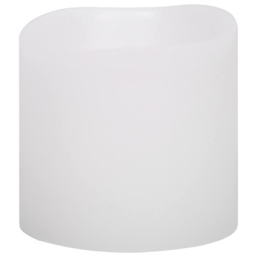 vidaXL Κεριά LED Ηλεκτρ. 12 τεμ. Θερμό Λευκό
