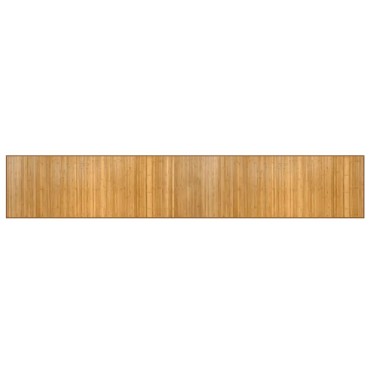 vidaXL Χαλί Ορθογώνιο Φυσικό 70x400cm Μπαμπού