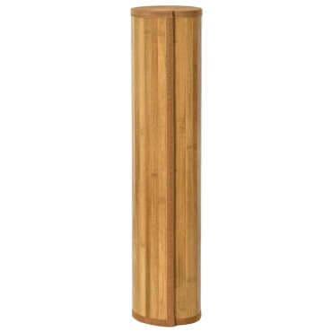 vidaXL Χαλί Ορθογώνιο Φυσικό 80x400cm Μπαμπού
