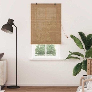 vidaXL Ρόλερ (στόρι) Καφέ 90 x 220 cm Μπαμπού