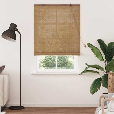 vidaXL Ρόλερ (στόρι) Καφέ 100 x 220 cm Μπαμπού