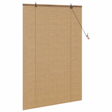vidaXL Ρόλερ (στόρι) Καφέ 110 x 160 cm Μπαμπού
