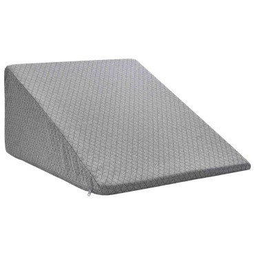 vidaXL Μαξιλάρι Ποδιών 60 x 50 x 30 εκ. Μαλακό Αφρός Μνήμης Γκρι