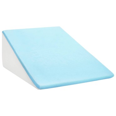 vidaXL Μαξιλάρι Ποδιών 60 x 50 x 30 εκ. Μαλακό Αφρός Μνήμης Γκρι