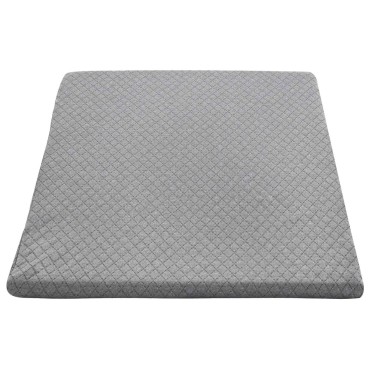 vidaXL Μαξιλάρι Ποδιών 60 x 50 x 30 εκ. Μαλακό Αφρός Μνήμης Γκρι