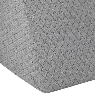 vidaXL Μαξιλάρι Ποδιών 60 x 50 x 30 εκ. Μαλακό Αφρός Μνήμης Γκρι