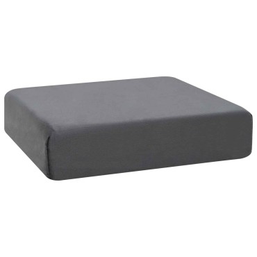 vidaXL Μαξιλάρια Καθίσματος 40 x 40 x 10 εκ PU Αφρός Γκρι