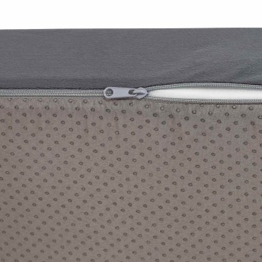 vidaXL Μαξιλάρια Καθίσματος 40 x 40 x 10 εκ PU Αφρός Γκρι