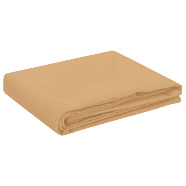vidaXL Ύφασμα Τραπέζης Ορθογώνιος Μπεζ 140 x 160 cm Πολυεστέρας