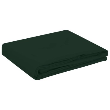 vidaXL Ύφασμα Τραπέζης Σκούρο Πράσινο 140 x 200 cm Πολυεστέρας