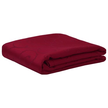 vidaXL Ύφασμα Τραπέζης 5 τμχ. Γύρος Κόκκινο Ø 160 cm
