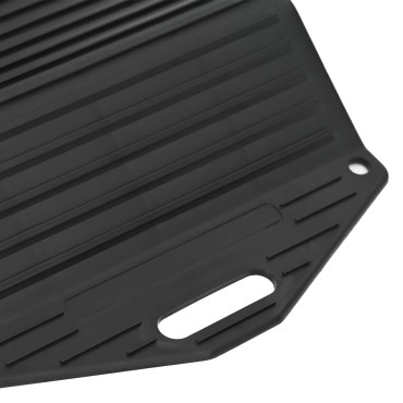 vidaXL Σωτήρες Ελαστικών 2 τεμ. Μαύρο 44 x 20 x 4 εκ PP