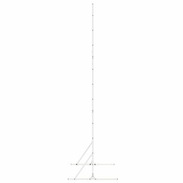 vidaXL Οθόνη Ιδιωτικότητας 100x50x180cm Ατσάλι Λευκό