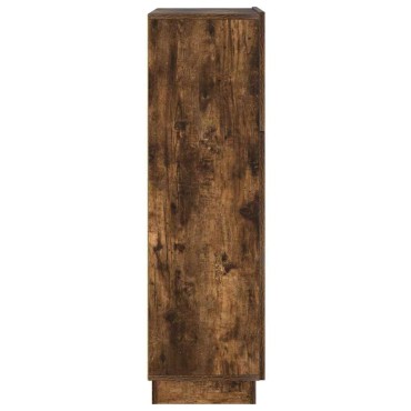 vidaXL Γραφείο Καπνιστό Δρύς 71.5x31.5x106.5cm Επεξεργασμένο Ξύλο 1 τεμ.