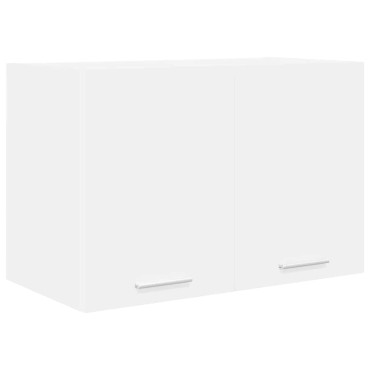 vidaXL Κρεμαστό ντουλάπι Λευκό 60x31x40cm Επεξεργασμένο Ξύλο