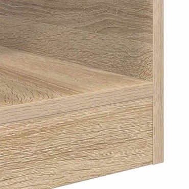 vidaXL End Table Δρύς Sonoma 40,5x40x45cm Επεξεργασμένο Ξύλο
