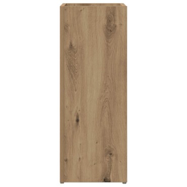 vidaXL Σχέδιο & βάση αποθήκευσης Artisan Oak 25 x 24,5 x 64 εκ.