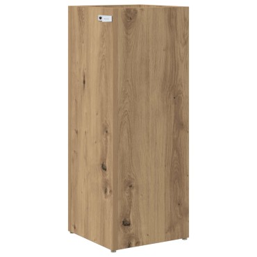 vidaXL Σχέδιο & βάση αποθήκευσης Artisan Oak 25 x 24,5 x 64 εκ.