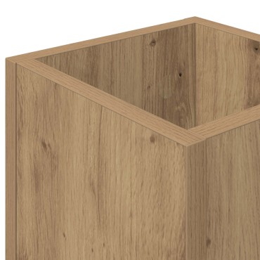 vidaXL Σχέδιο & βάση αποθήκευσης Artisan Oak 20 x 20 x 55,5 εκ