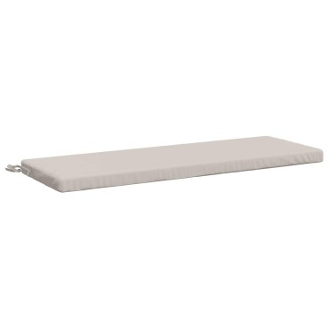 vidaXL Μαξιλάρι πάγκου SOEST 100% Πολυεστέρας Λευκό 110x40x5 εκ