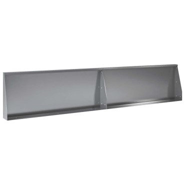 vidaXL Τοίχος Στήριξης 8 τμχ. 300 x 100 x 50 cm Γαλβανισμένος Χάλυβας