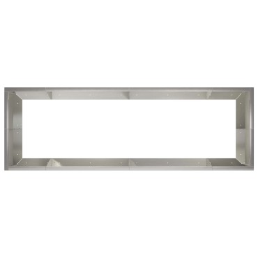 vidaXL Τοίχος Στήριξης 8 τμχ. 300 x 100 x 30 εκ. Ανοξείδωτο Ατσάλι
