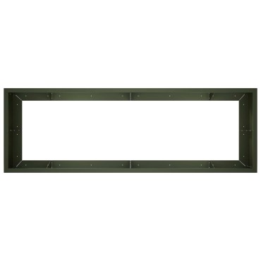 vidaXL Τοίχος Στήριξης 8 τμχ. 300 x 100 x 30 εκ. Ατσάλι Λαδί