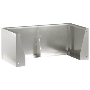 vidaXL Τοίχος Στήριξης 6 τμχ. 200 x 100 x 50 cm Ανοξείδωτο Ατσάλι