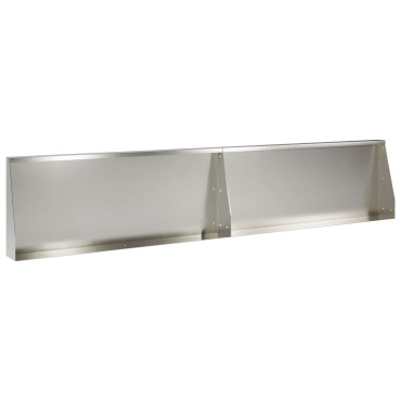 vidaXL Τοίχος Στήριξης 6 τμχ. 200 x 100 x 50 cm Ανοξείδωτο Ατσάλι