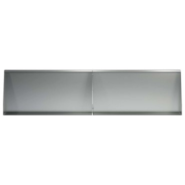 vidaXL Τοίχος Στήριξης 4 τμχ. 80 x 12 x 50 εκ. Γαλβανισμένος Χάλυβας