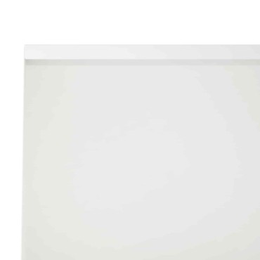 vidaXL Τοίχος Στήριξης 4 τμχ. 60 x 12 x 50 εκ. Ατσάλι Λευκό