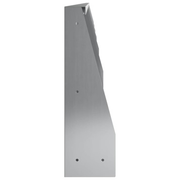 vidaXL Τοίχος Στήριξης 6 τμχ. 100 x 12 x 30 εκ Γαλβανισμένος Χάλυβας