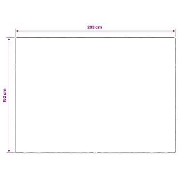 vidaXL Βάρος Κουβέρτα Ανθρακί 152 x 203 cm 11 kg 100% Βαμβάκι 205T