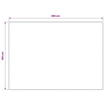 vidaXL Βάρος Κουβέρτα Ανθρακί 150 x 200 cm 11 kg 100% Βαμβάκι 205T