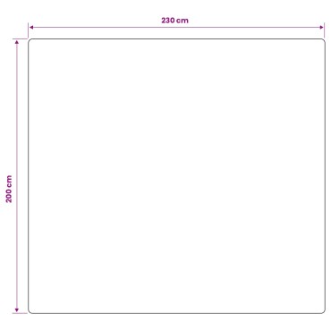 vidaXL Βάρος Κουβέρτα Ανθρακί 200 x 230 cm 9 kg 100% Βαμβάκι 205T