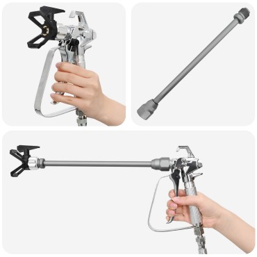 vidaXL Σπρέι βαφής χωρίς αέρα 7,6 μ Σωλήνας 220V 1,5 L/min 200 Bar
