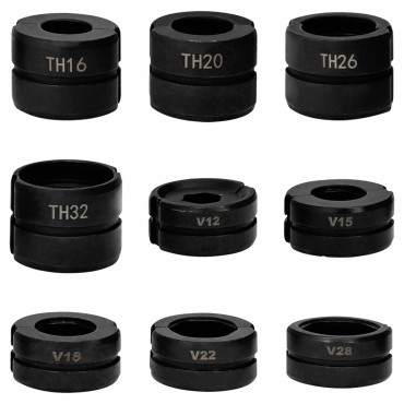 vidaXL Υδραυλικό Εργαλείο Συσφίγγων Σωλήνων 60 kN TH16-32 mm V12-28 mm