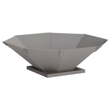 vidaXL Φωτιά Σκ rusty 50 x 50 x 15,5 εκ. Ατσάλι Σκληρυθέν στον Αέρα