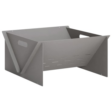 vidaXL Φωτιά Σκ rusty 40 x 40 x 20 cm Ατσάλι Σκληρυθέν στον Αέρα