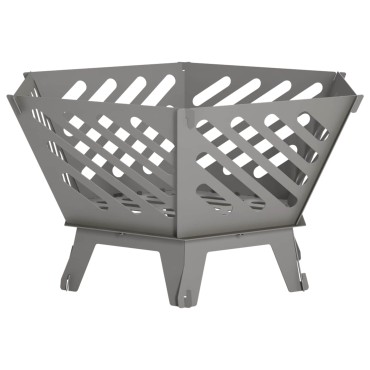 vidaXL Φωτιά Σκ rusty 60 x 53 x 30 εκ Ατσάλι Σκληρυθέν στον Αέρα