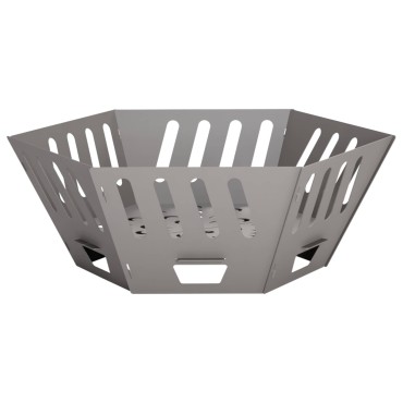 vidaXL Φωτιά Σκ rusty 60 x 60 x 23 εκ Ατσάλι Σκληρυθέν στον Αέρα