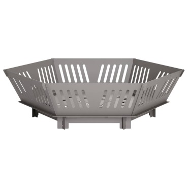 vidaXL Φωτιά Σκ rusty 60 x 60 x 18 εκ Ατσάλι Σκληρυθέν στον Αέρα
