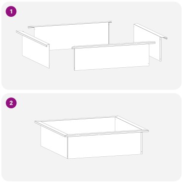 vidaXL Δαχτυλίδι φωτιάς Μαύρο 90 x 90 x 25 εκ Ατσάλι